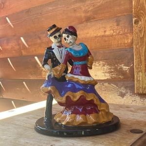 Blue Sky Clay Works Day of Dead Dancing Skeletons